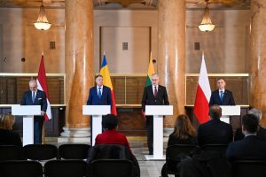G. Nausėda Kaune: Kremliui turi nelikti resursų tęsti karą Ukrainoje