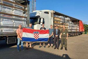 Pagalbos ranką tiesia kroatai – Lietuvą pasiekė humanitarinė siunta