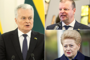Reitingai: žmonės labiausiai pasitiki G. Nausėda, S. Skverneliu ir D. Grybauskaite
