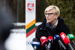 I. Šimonytė: atšaukti ekstremaliąją situaciją Baltarusijos pasienyje – dar anksti