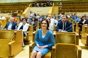 V. Čmilytė-Nielsen: destruktyvi veikla nepadeda įgyvendinti opozicijos darbotvarkės Seime
