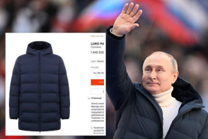 Užkliuvo V. Putino apranga: rusai mušasi dėl cukraus, o vado striukė kainuoja 14 tūkst. dolerių? 