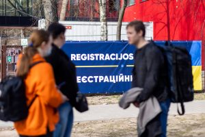 Ukrainiečių registracijos centrai liks Alytuje, Vilniuje ir Kaune