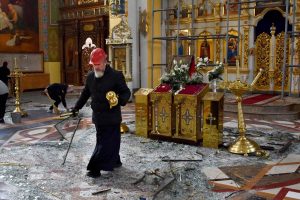Ukraina žengė žingsnį su Rusija susijusios ortodoksų bažnyčios uždraudimo link