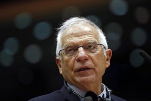 J. Borrellis: ES priešinsis piktnaudžiavimui per Rusijos pirmininkavimą JT Saugumo Tarybai