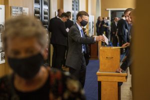 Estijos parlamentas pirmadienį prezidento išrinkti nesugebėjo