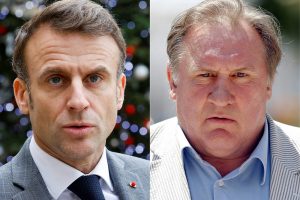 E. Macronui – kritika už palaikymą G. Depardieu