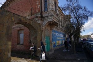 Ukraina: okupuotame Melitopolyje nukauti trys rusų kariškiai
