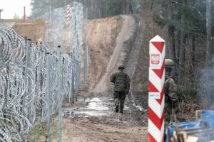 Pasienyje su Baltarusija apgręžta 17 neteisėtų migrantų