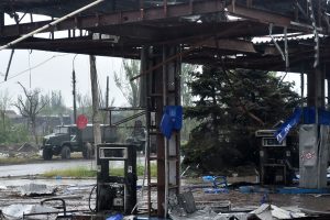 Rusijos teritorijoje sprogo sunkvežimis su kariškiais