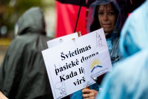 A. Navicko profsąjunga ketvirtadienį spręs, ar stabdyti streiką iki lapkričio pabaigos