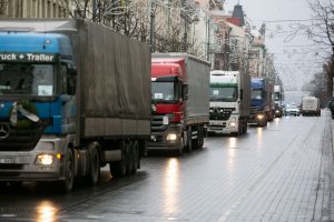 „Linava“: dėl lenkų žemdirbių protesto Lietuvos vežėjai didelių nuostolių nepatyrė