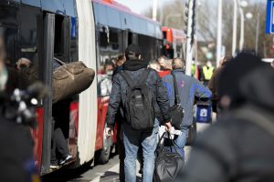 Konkurencijos taryba netirs reklamos Vilniaus viešajame transporte