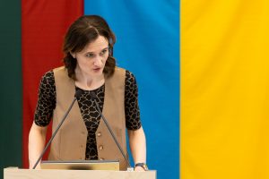 V. Čmilytė-Nielsen sako nematanti poreikio atsistatydinti iš Seimo pirmininkės pareigų