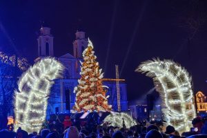 Kalėdos Kaune bus ypatingos (eglės įžiebimo šventės vaizdo įrašas)