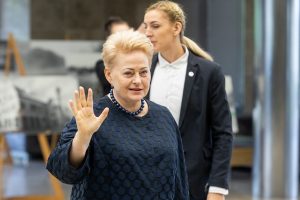 D. Grybauskaitei – siūlymai kandidatuoti į prezidentus: ji to nesvarsto