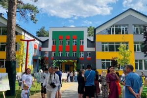 Irpinėje atidarytas Lietuvos lėšomis atstatytas vaikų darželis „Rūta“