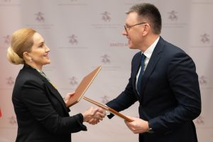 Lietuva ir Sakartvelas pasirašė bendradarbiavimo gynybos srityje veiklos planą