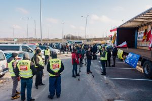 VSAT: Lenkijos ūkininkai baigė protestą pasienyje su Lietuva