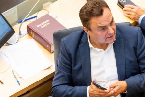 V. Čmilytė-Nielsen registravo projektą dėl antros apkaltos Seimo nariui P. Gražuliui