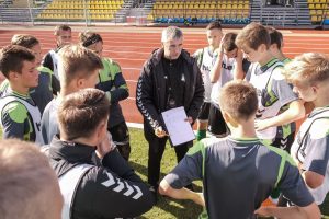 Lietuvos 17-mečių futbolo rinktinė kovos dėl vietos Europos čempionate