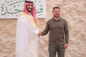 V. Zelenskis dėkoja Saudo Arabijai už paramą 