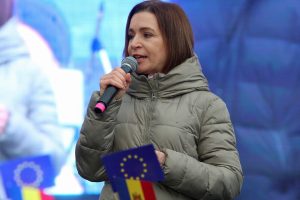 Proeuropietiška Moldovos prezidentė sieks antros kadencijos