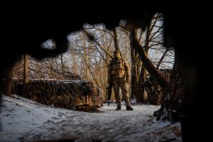 Okupantams apšaudžius Ukrainos Donecko sritį žuvo du žmonės