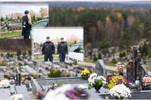 Kauno pareigūnai ragina neprarasti budrumo net kapinėse