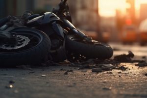 Kraupi avarija Vilniaus rajone: motociklas susidūrė su autobusu, motociklininkas žuvo