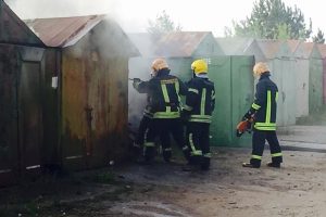 Tragedija Klaipėdoje: per gaisrą garaže žuvo pusamžis vyras