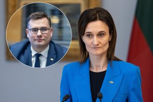 V. Čmilytė-Nielsen: atsistatydinus A. Anušauskui, būtų galima svarstyti L. Kasčiūno kandidatūrą į ministrus