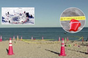Šeimos tragedija paplūdimyje: smėlis palaidojo septynių metų mergaitę
