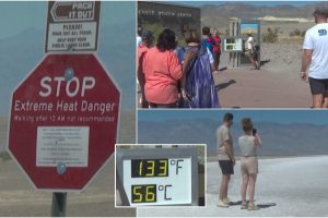 Įspūdingoje vietoje – nežmoniškas karštis: turistai atvyksta išbandyti savo ištvermės