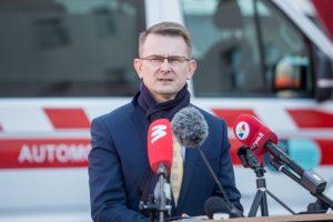 A. Dulkys Kaune pristatė greitosios medicinos pagalbos reformą
