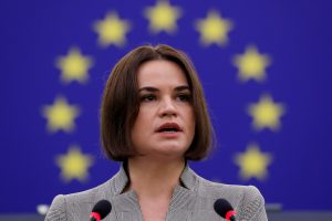 S. Cichanouskaja ragina ES imtis ryžtingų veiksmų prieš A. Lukašenką