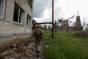 Rusija teigia atrėmusi plataus masto Ukrainos puolimą Donecke