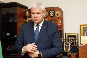 Klaipėdos meras išdalins suvenyrus