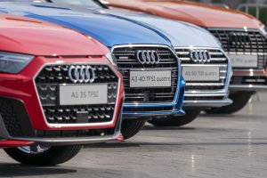 „Audi“ nebegamins TT ir R8 automobilių