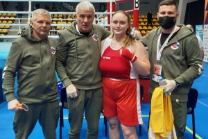 Lietuvos boksininkė Europos jaunimo čempionate iškovojo bronzos medalį