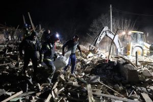 Per Rusijos smūgį Kramatorske žuvo du žmonės