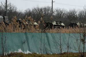JAV: Rusija įsiveržti į Ukrainą gali per 48 valandas