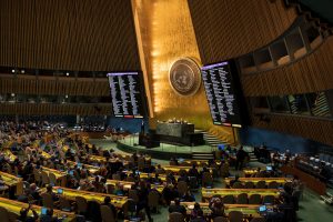 Vėl atidėtas JT Saugumo Tarybos balsavimas dėl Gazos Ruožo rezoliucijos