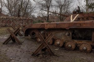 Ukrainos nacionalinės gvardijos kariai per sausį sunaikino virš 100 rusų tankų