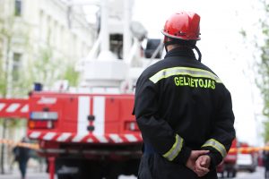 Dėl gaisro Vilniaus viešbutyje buvo evakuota dešimt žmonių