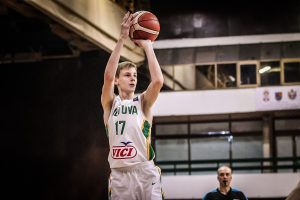 Lietuvos jaunučių krepšinio rinktinė Europos čempionate kovos dėl septintosios vietos