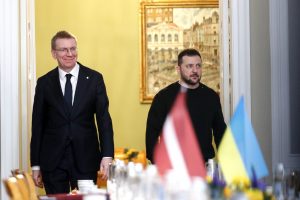 Latvijos prezidentas žada remti Ukrainą iki visiškos pergalės prieš Rusiją