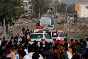 JT: nuo paliaubų pradžios į Gazos Ruožą įvažiavo 137 pagalbos sunkvežimiai