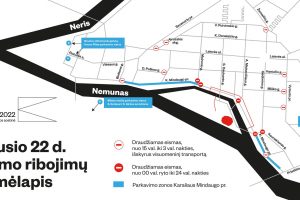 Dėl „Kaunas – Europos kultūros sostinė“ atidarymo bus ribojamas eismas