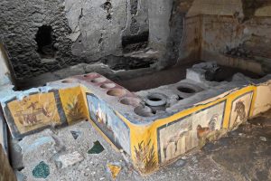 Pompėjoje aptikta senovinė kalėjimo kepykla